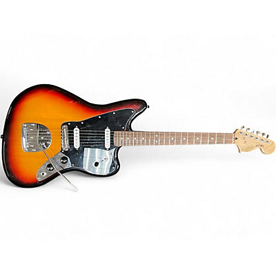 Used Squier AFFINITY JAGUAR 3 Color Sunburst Solid Body Electric Guitar