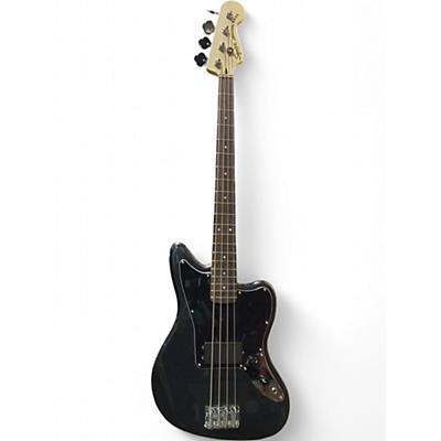 Used Squier AFFINITY JAGUAR BASS Black Electric Bass Guitar