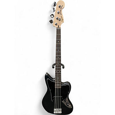Used Squier AFFINITY JAGUAR BASS CHARCOAL FROST METALLIC Electric Bass Guitar