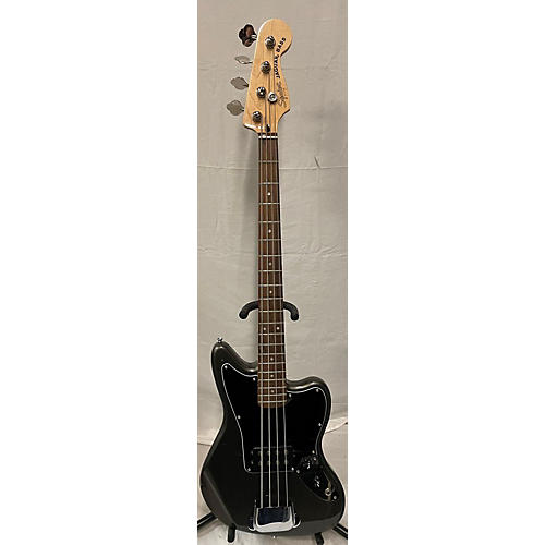 Squier Used Squier AFFINITY JAGUAR BASS Metallic Black Electric Bass Guitar Metallic Black