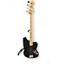 Used Squier AFFINITY JAGUAR  Black Electric Bass Guitar Black