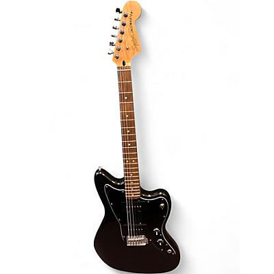 Used Squier AFFINITY JAZZMASTER Metallic Black Solid Body Electric Guitar