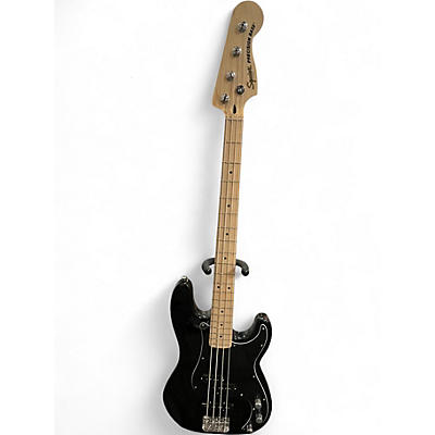 Used Squier AFFINITY PJ BASS Black Electric Bass Guitar