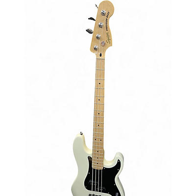 Used Squier AFFINITY PJ Olympic White Electric Bass Guitar