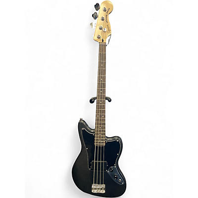 Used Squier AFFINITY SERIES JAGUAR BASS Charcoal FROST METALLIC Electric Bass Guitar