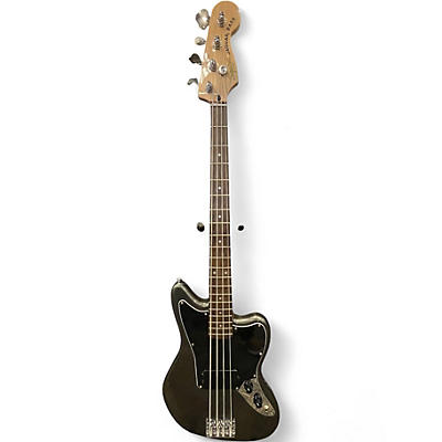 Used Squier AFFINITY SERIES JAGUAR Charcoal Electric Bass Guitar