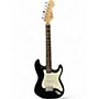 Used Squier AFFINITY STRAT Black Solid Body Electric Guitar Black