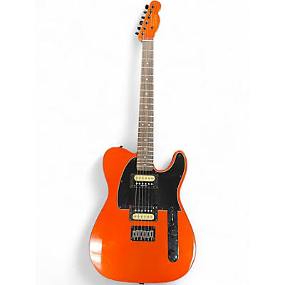 Used Squier AFFINITY TELECASTER HH METALLIC ORANGE Solid Body Electric Guitar
