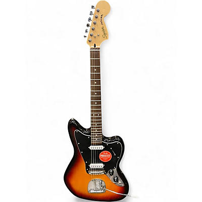 Used Squier Affinity Jaguar 3 Color Sunburst Solid Body Electric Guitar