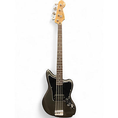 Used Squier Affinity Jaguar Bass Charcoal Electric Bass Guitar