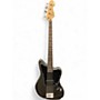Used Squier Affinity Jaguar Bass Charcoal Electric Bass Guitar Charcoal