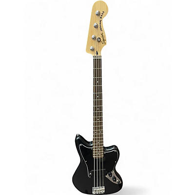 Used Squier Affinity Jaguar Bass Charcoal Electric Bass Guitar
