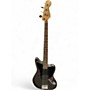 Used Squier Affinity Jaguar Bass Frost Metallic Electric Bass Guitar Frost Metallic