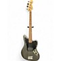 Used Squier Affinity Jaguar Bass Gray Electric Bass Guitar Gray