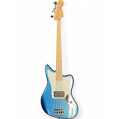 Squier Used Squier Affinity Jaguar  Lake Placid Blue Electric Bass Guitar