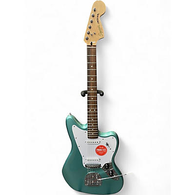 Used Squier Affinity Jaguar Mystic Seafoam Solid Body Electric Guitar