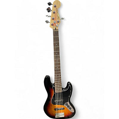 Squier Used Squier Affinity Jazz Bass 2 Color Sunburst Electric Bass Guitar