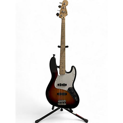 Squier Used Squier Affinity Jazz Bass 3 Color Sunburst Electric Bass Guitar 3 Color Sunburst