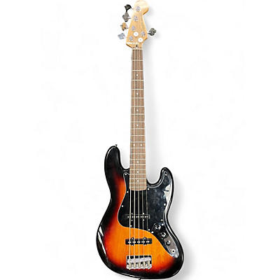 Squier Used Squier Affinity Jazz Bass 3 Color Sunburst Electric Bass Guitar