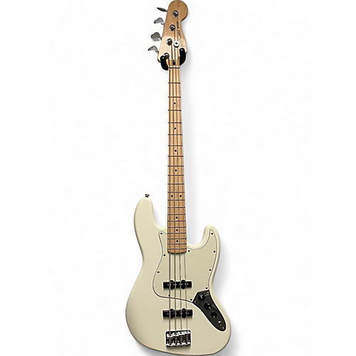 Used Squier Affinity Jazz Bass Alpine White Electric Bass Guitar Alpine White