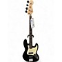 Used Squier Affinity Jazz Bass Black Electric Bass Guitar Black