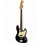 Used Squier Affinity Jazz Bass Black Electric Bass Guitar Black