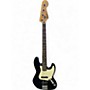 Used Squier Affinity Jazz Bass Black Electric Bass Guitar Black