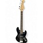 Used Squier Affinity Jazz Bass Black Electric Bass Guitar Black