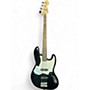 Used Squier Affinity Jazz Bass Black Electric Bass Guitar Black