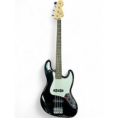 Used Squier Affinity Jazz Bass Black Electric Bass Guitar