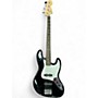 Used Squier Affinity Jazz Bass Black Electric Bass Guitar Black