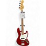 Used Squier Affinity Jazz Bass Candy Apple Red Electric Bass Guitar Candy Apple Red