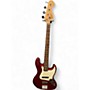 Used Squier Affinity Jazz Bass Candy Apple Red Electric Bass Guitar Candy Apple Red