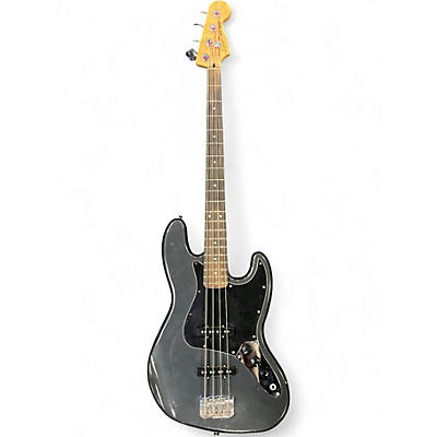 Used Squier Affinity Jazz Bass Gray Electric Bass Guitar