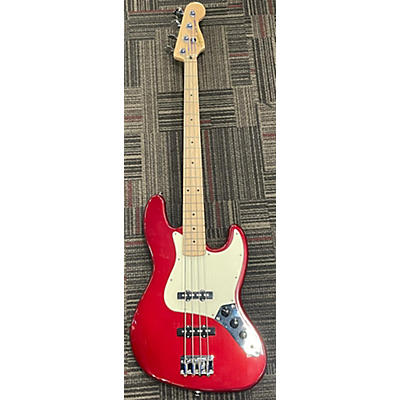 Squier Used Squier Affinity Jazz Bass Metallic Red Electric Bass Guitar