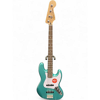 Used Squier Affinity Jazz Bass Ocean Turquoise Electric Bass Guitar
