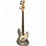 Used Squier Affinity Jazz Bass Silver Sparkle Electric Bass Guitar Silver Sparkle