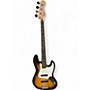 Used Squier Affinity Jazz Bass Sunburst Electric Bass Guitar Sunburst