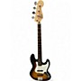 Used Squier Affinity Jazz Bass Sunburst Electric Bass Guitar Sunburst