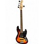 Used Squier Affinity Jazz Bass V 5 String 3 Color Sunburst Electric Bass Guitar 3 Color Sunburst