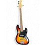 Used Squier Affinity Jazz Bass V 5 String 3 Color Sunburst Electric Bass Guitar 3 Color Sunburst