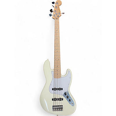 Squier Used Squier Affinity Jazz Bass V 5 String Alpine White Electric Bass Guitar