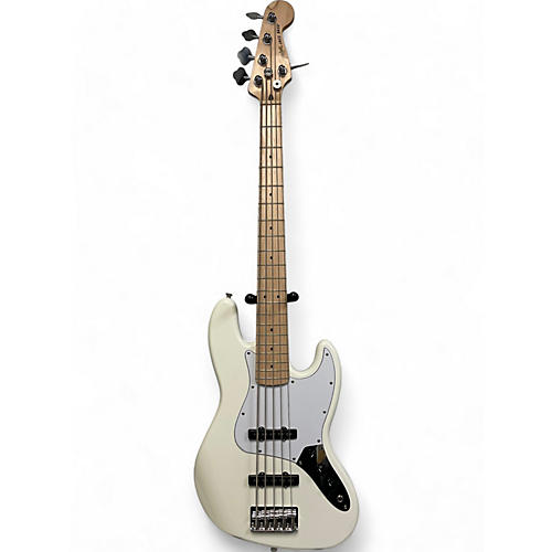 Squier Used Squier Affinity Jazz Bass V 5 String Alpine White Electric Bass Guitar Alpine White