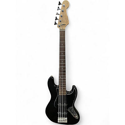Used Squier Affinity Jazz Bass V 5 String Black Electric Bass Guitar