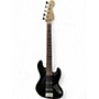 Used Squier Affinity Jazz Bass V 5 String Black Electric Bass Guitar Black