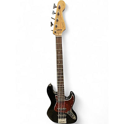 Used Squier Affinity Jazz Bass V 5 String Black Electric Bass Guitar