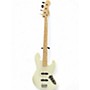 Used Squier Affinity Jazz Bass White Electric Bass Guitar White