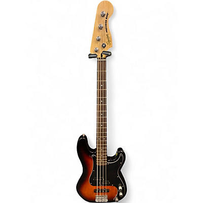 Used Squier Affinity Limited Edition PJ Sunburst Electric Bass Guitar