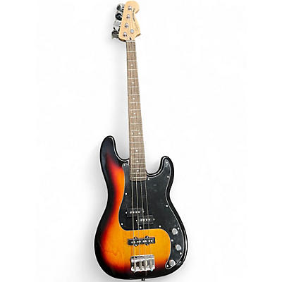 Used Squier Affinity PJ Bass 3 Color Sunburst Electric Bass Guitar