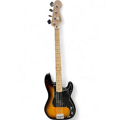 Used Squier Affinity Precision Bass 2 Color Sunburst Electric Bass Guitar